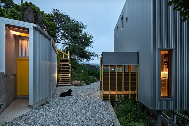 Winner: Small Project Architecture Award – Kōwhai House by Rafe Maclean Architects.