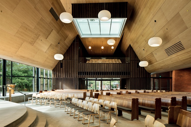 St Andrew’s College Centennial Chapel, Christchurch by Architectus.