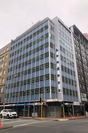 The existing 1960s’ building was built on the corner of Featherston and Brandon Streets.