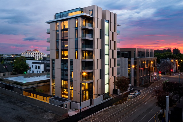 Shortlisted – Housing Multi-unit: Paragon Apartments by Sheppard & Rout Architects.