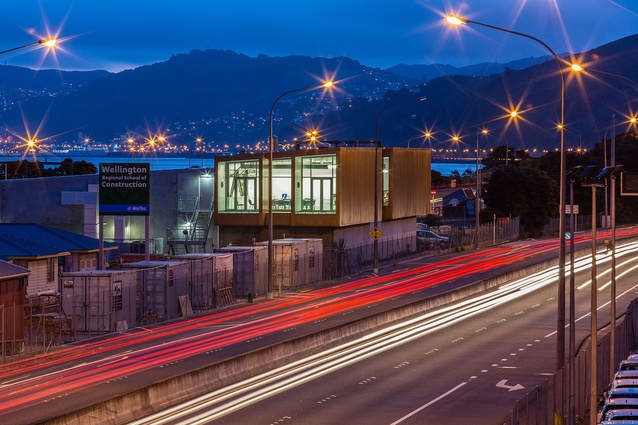 Education category finalist: WelTec School of Construction, Wellington by Designgroup Stapleton Elliott.