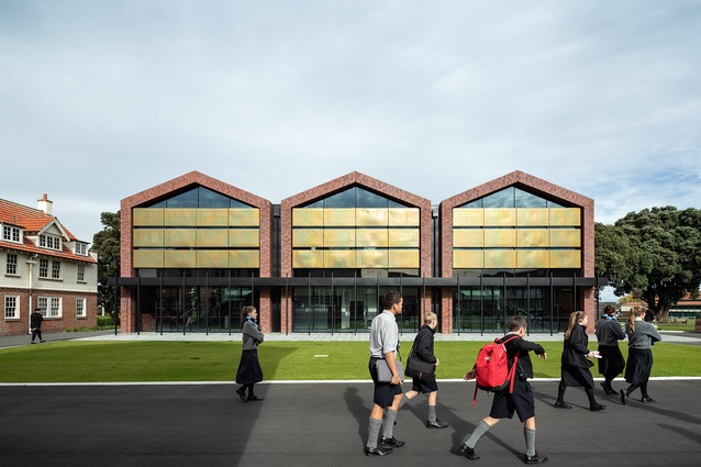 Shortlisted – Education: Whanganui Collegiate School Administration Building by RTA Studio.