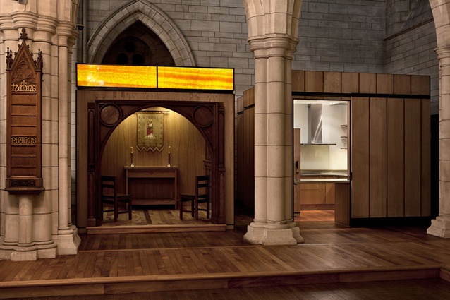 Civic Finalist: St Thomas' Chapel in St Matthew in-the-City Church by Salmond Reed Architects.