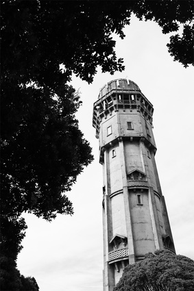 Hāwera Water Tower, South Taranaki. The subject of a Conservation Management Plan  Alex prepared.