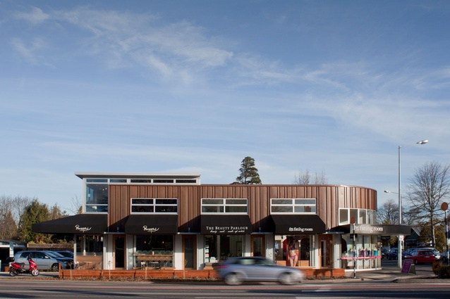 Fendalton Road Shops by Athfield Architects was a winner in the Commercial Architecture category.