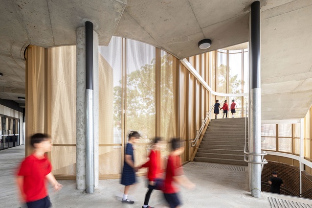 WAF 2024 World Building of the Year, Darlington Public School in Australia by fjcstudio.