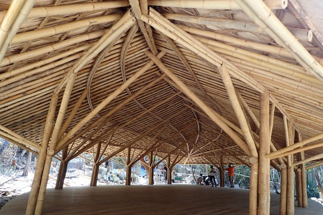 An interior view of the resort’s multi-purpose hall.