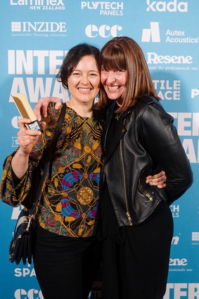 Eva Nash and Kate Rogan from Rogan Nash Architects, winners of the Residential Kitchen Award for Home Sweet Home.