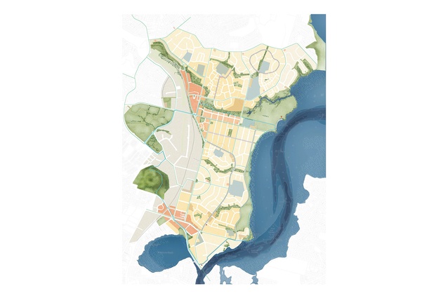 The Masterplan for Tāmaki Precinct in East Auckland (2018) was proposed by Studio Pacific.