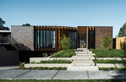 Oasis of greenery: Courtyard House