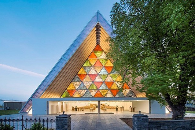 Cardboard Cathedral, Christchurch, New Zealand, 2013.