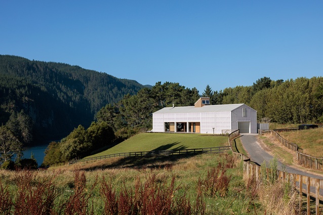 Te Rito o Manaaki Ora by DCA Architects, winner of the 2024 National Award for Commercial Architecture and the Resene Colour in Design Award.