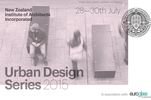 NZIA Euroglass Creative Urban Design Series 2015 takes place in three locations across New Zealand.
