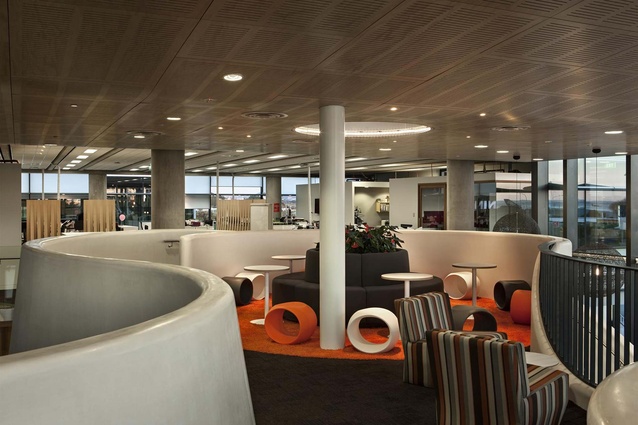 Workplace Finalist: Auckland Airport Limited Offices – an exploration of journey by Jasmax.