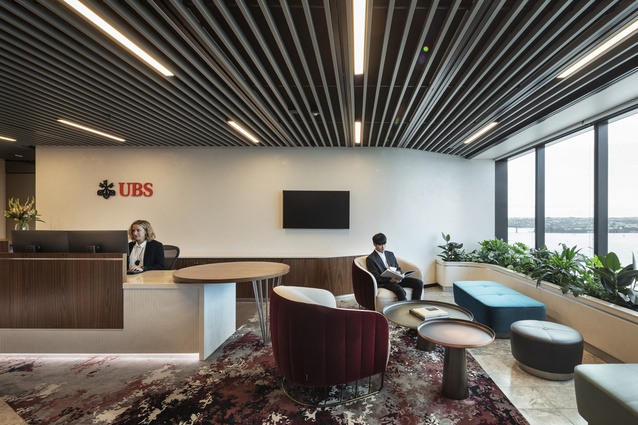 Bryant was a finalist in the 2020 Interior Awards programme in the Workplace (up to 1000m<sup>2</sup>) category as part of the UBS Auckland Office design team.