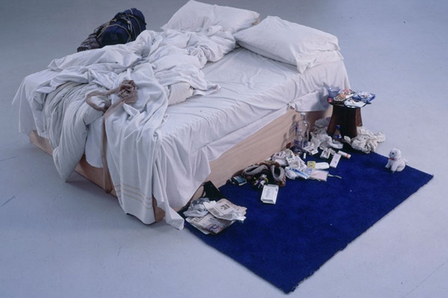 My Bed, by Tracey Emin, 1998.