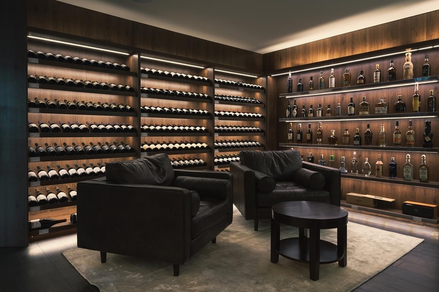 Finalist: Retail — The Wine Cave by Paterson Architecture Collective.