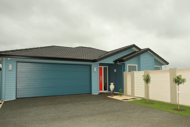 Ministry of Business, Innovation & Employment New Homes under $250,000 Award-winning house by Redshaw Homes in Greenmeadows, Napier.