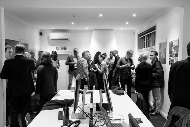 Guests at the HMOA Parnell studio opening.