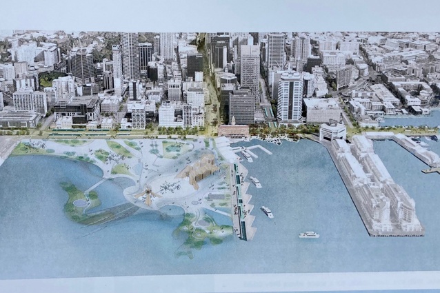 New Urban Landscape for Queens Wharf; 2020 Architectural Design 1 project by Emma Stewart.