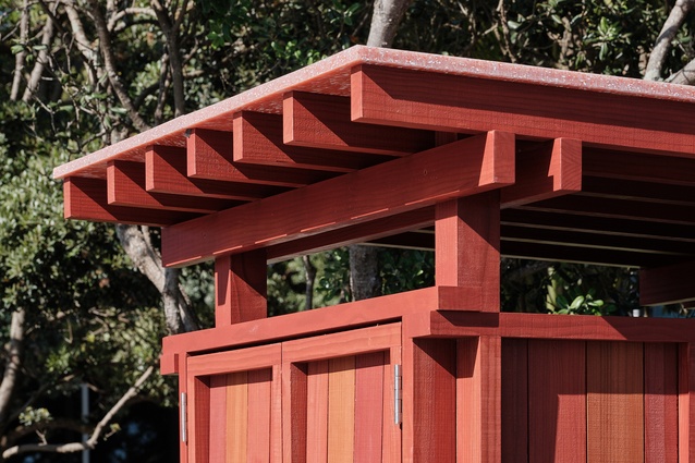 Finalist - Small Project Architecture: Karanga Changing Sheds by Pac Studio.