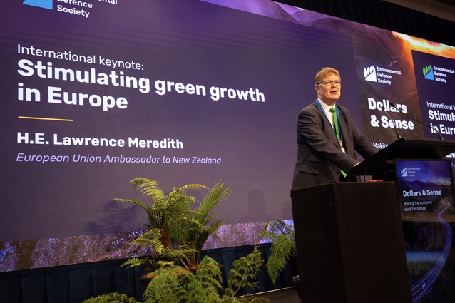 Lawrence Meredith, European Union Ambassador to NZ - Stimulating green growth in Europe