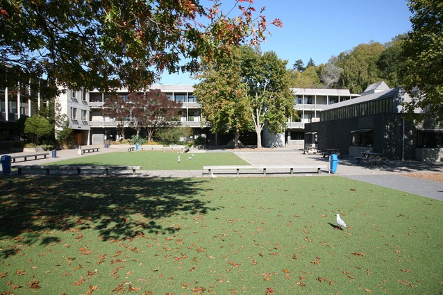 Otago Boys High School Redevelopment 1982 by McCoy and Wixon Architects Ltd.