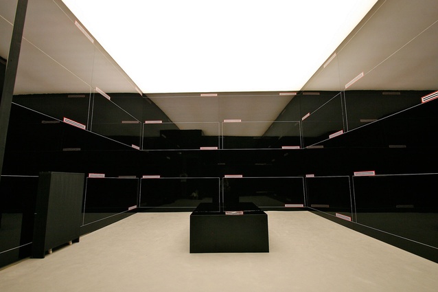 George's large-scale installation entitled <em>The Folder Room</em>.