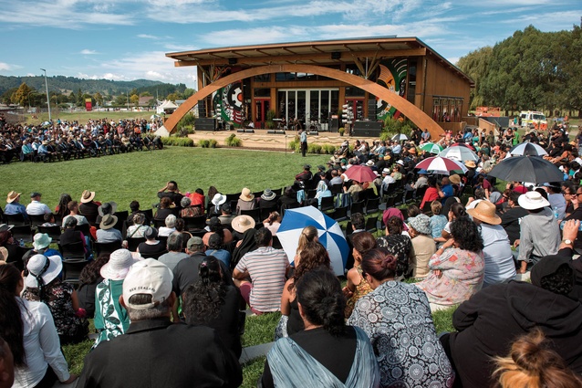 The Jasmax-designed Te Kura Whare was certified as New Zealand’s first net zero energy Living Building in 2014.