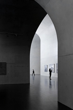 Interiors category: photo by Su Shengliang. Project: Long Museum West Bund. Architect: Atelier Deshaus. Taken in Shanghai, China.