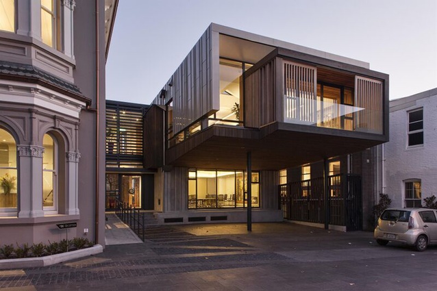 Commercial Architecture category finalist: Allendale Annexe (Auckland) by Salmond Reed Architects.