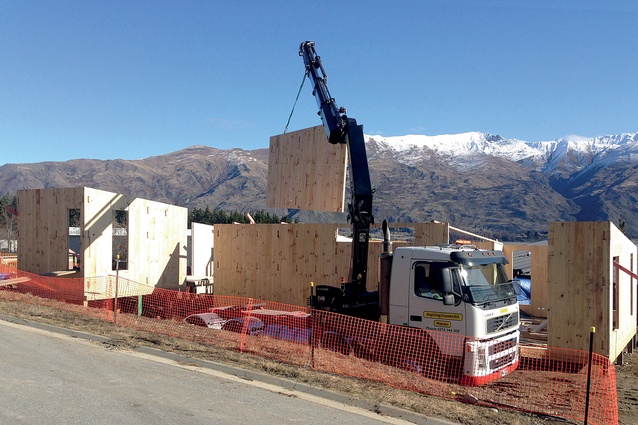 Makers of Architecture has a full-scale, in-house CNC machine to build its own houses. This recently constructed house in Wanaka utilised the firm’s digital fabrication and construction methodology. 
