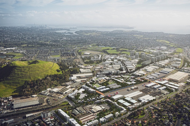 The Tāmaki Employment. Precinct was established to encourage development and investment, and create connectivity between businesses and the community. Isthmus was tasked with translating this strategy into an actionable master plan.