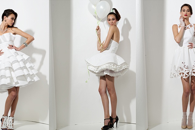 Paper dresses to debut at Fashion Week