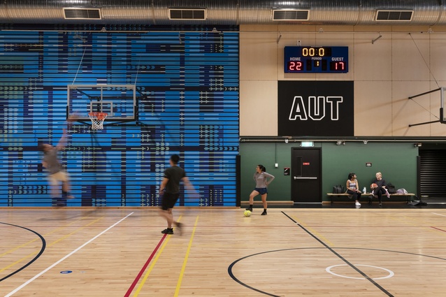 Shortlisted - Interior Architecture: AUT Te Āhuru Recreation Centre (City Campus) by Jasmax.