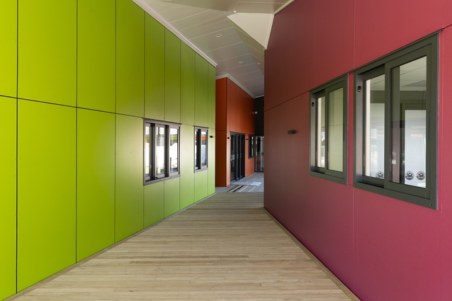 Resene Total Colour Education Colour Maestro Award winner, Ruakaka School New Classroom Block by designgroup architects h+k.
