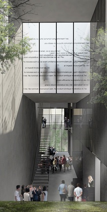 Render of Jewish Holocaust Museum, Melbourne. Currently in progress.