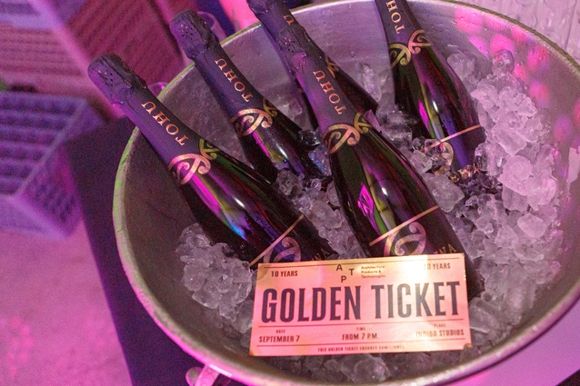 A guest list of 200 friends and loyal clients received a golden ticket to the lavish awards celebration.