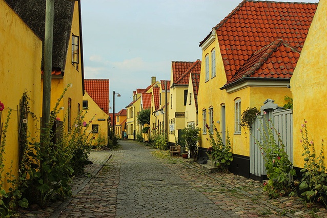 The town of Dragør, Denmark.