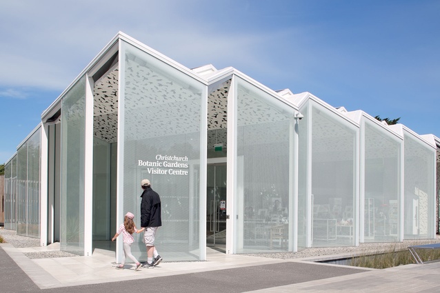 Finalist, Completed Buildings (Display): Christchurch Botanic Gardens Centre by Patterson Associates.