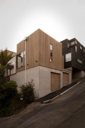 Telford Terrace Studio: Oriental Bay, Wellington by Tennent + Brown Architects was a winner in the Housing category.
