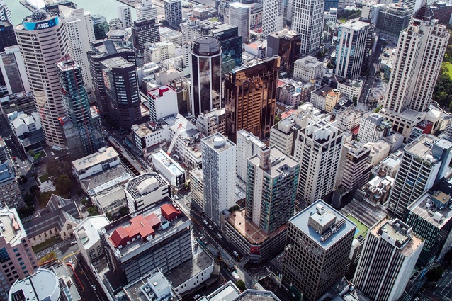 A view of Auckland CBD, 16 November 2022.