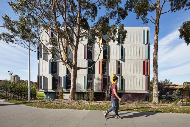 Turner Building at Monash University's Clayton campus, by Jackson Clements Burrows.