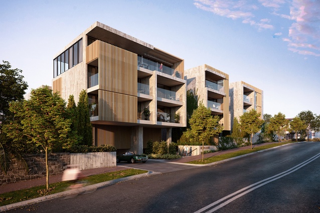 Buchan also worked on Horizon Mission Bay, a development housing 41 apartments in Auckland's Mission Bay. 