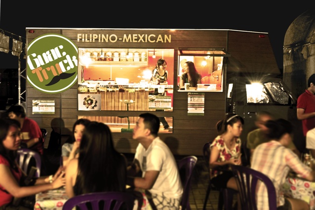 The first American-inspired food truck in Manila, Philippines, Guac.