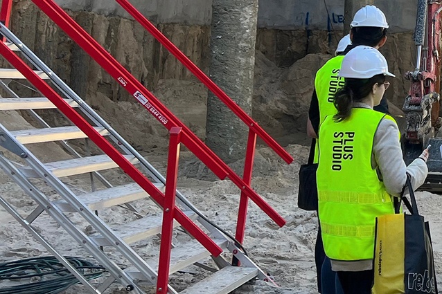 Plus Studio on site. 