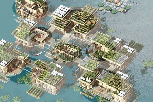 Micro Colony by UArchitects, Misak Terzibasiyan. WAFX Award winner in the Water category.