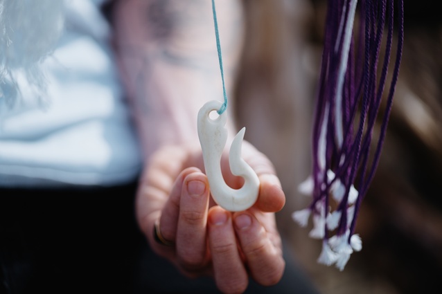 Tunui’s hīnaki (traditional eel trap).