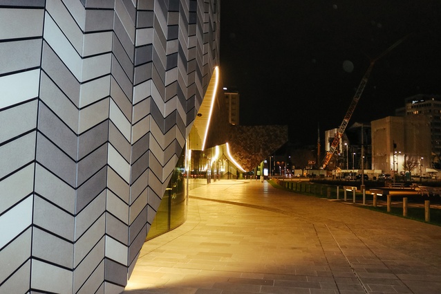 Te Pae Christchurch Convention Centre. KME Services won the Lighting Design Award for this project.