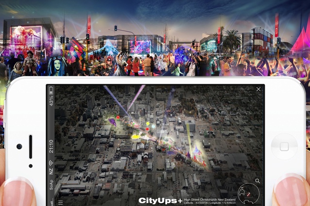 FESTA 2014's headline event, CityUps, involves physical installations and virtual visions for Christchurch's future.